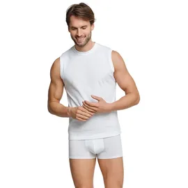 SCHIESSER Achselhemd »Essentials« 2er Pack, ärmellos, Doppelpack, Rundhalsausschnitt, Baumwolle Schiesser 100-weiß