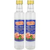 Chtoura Garden - Orientalisches Rosenwasser (4x 250ml) Rosenblüten Wasser Natur