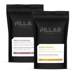 PILLAR PERFORMANCE Bundle Training Defence Triple Magnesium Powder | 2