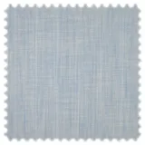 Heiro Stoff Naturfaser Leinen Optik Möbelstoff Oslo Hellblau, Meterware - Breite:140 cm blau