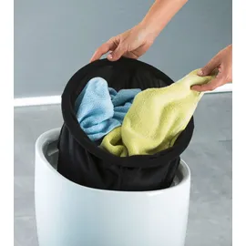 Wenko Badhocker mit Wäschesammler Candy 20 l weiß