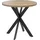 Homcom Küchentisch 75 x 75 x 75 cm rund braun