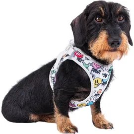 Curli Clasp Vest Hundegeschirr Light-Gray 3XS