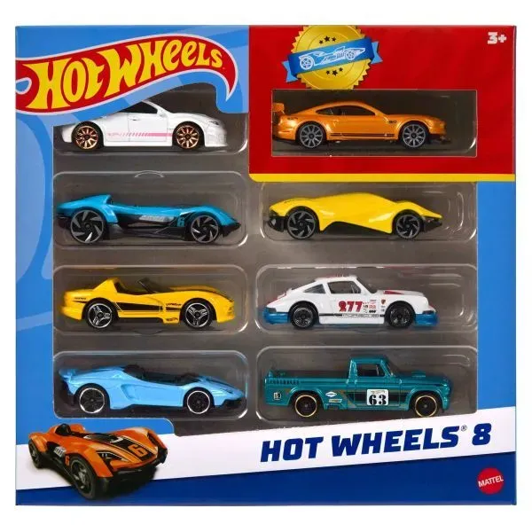Hot Wheels: Autoset - 8 Stück