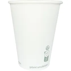 COVR Pappbecher ohne Kunststofffolie 40 cl / 14 oz (50 Stück)