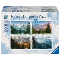 Ravensburger Puzzle Märchenschloss in 4 Jahreszeiten 18000 Teile