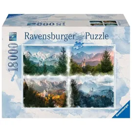 Ravensburger Puzzle Märchenschloss in 4 Jahreszeiten 18000 Teile