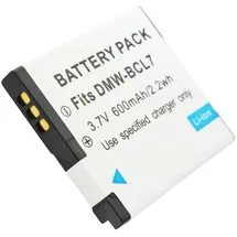 AccuCell DMW-BCL7E Qualitäts-Akku von AccuCell passend für Panasonic DMW-BCL7 und DMW BCL7