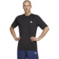 Adidas Herren Train Essentials Stretch Training T-Shirt, Black/White, S