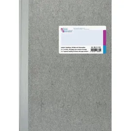 KÖNIG & EBHARDT Geschäftsbuch A4 mit Kopfleiste rautiert 96 Blatt hellblau