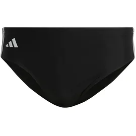 adidas Classic 3-Streifen Badehose Schwarz/Weiß S