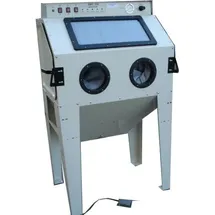 Apex Digital Sandstrahlkabine Metall weiß
