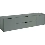 HBZ Linz TV-Unterschrank 180x47x40 cm Salbeigrün Melamin