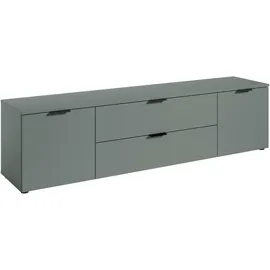 HBZ Linz TV-Unterschrank 180x47x40 cm Salbeigrün Melamin