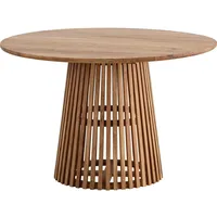 FineBuy Esszimmertisch FineBuy Esstisch 120 cm Akazie Massivholz Küchentisch