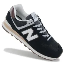 New Balance 574 Herren Black / Brown / Dark Silver Metallic 44,5