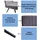 MCW Esszimmer-Set Grau 3er-Set