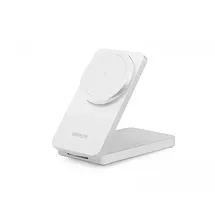 UGREEN 2in1 Magnetic Wireless Charger, White