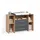 livinity® Wickelkommode Torino, Anthrazit/Sonoma, XL mit Schubladen