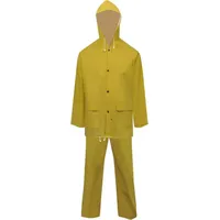 vidaXL Regenanzug Unisex Gelb XXL