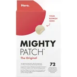 Hero. Mighty Patch Original Pickel-Patches von Hero Cosmetics, kleine Hydrokolloid-Pflaster zur Aknebehandlung, 72 Stück