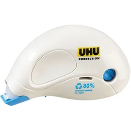 UHU Korrekturroller Correction Roller Compact 10mx5mm Packung mit 12 Stück