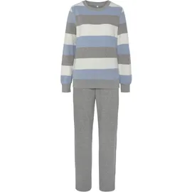 vivance dreams by lascana Pyjama grau-blau 32/34