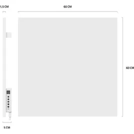 Hombli Panel Heater, Heizkörper, Weiss