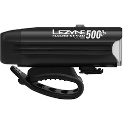 Lezyne Macro Drive 500+ StVZO Akku LED-Fahrradbeleuchtung mit StVZO Zulassung - schwarz