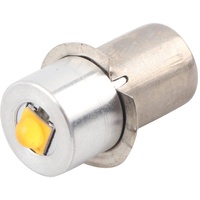 Mag Light LED-Birne, LED-Taschenlampen-Birne, 1 Stück P13,5S 3 W LED-Taschenlampen-Ersatzbirne, Taschenlampe, Notfall-Arbeitsleuchte(Warmweiß)