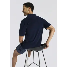 Boss Poloshirt "Iconic", Herren, Gr. XL, navy 413, Frottee, Obermaterial: 80% Baumwolle, 20% Polyester, unifarben, normal normal, Shirts, aus Frottee