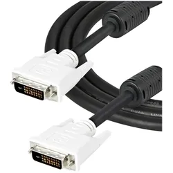 StarTech.com 2m DVI-D Dual Link Cable - Male to Male DVI-D Digital Video Monitor