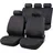 Walser Autositzbezug Nashville Komplett-Set schwarz