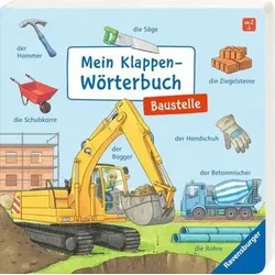 RAVENSBURGER 43848 Mein Klappen-Wörterbuch: Baustelle