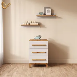 livinity® Mailo 60 x 88 cm Weiß/Artisan