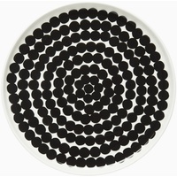 Marimekko - Siirtolapuutarha Teller Ø 20 cm, weiß / schwarz