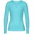 LASCANA Badeshirt Damen Blau/Türkis 44
