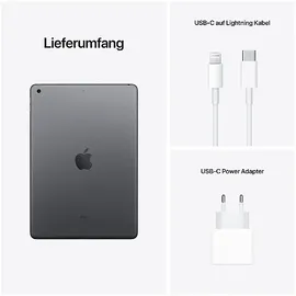Apple iPad 10,2" (9. Generation 2021) 64 GB Wi-Fi + Cellular space grau