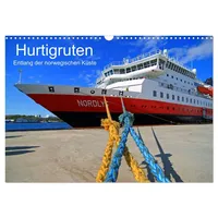 Calvendo Hurtigruten - Entlang der norwegischen Küste (Wandkalender 2026