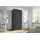 Rauch Subito Schwebetürenschrank 181 x 197 x 61 cm grau