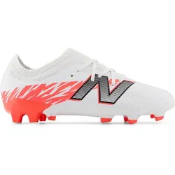 NEW BALANCE Kinder Fussball-Rasenschuhe Furon Team, WHITE (SJF3FIB8), 37