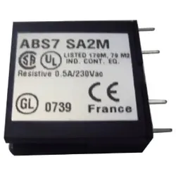 Schneider Electric ABS7SA2M Relais, Halbleiter, z. Austausch, 10mm, Ausgang, 24-240V AC, 0,5A  - 4 Stück