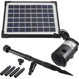 Agora-Tec Agora-Tec® Solar Springbrunnenpumpe Teichpumpe - Set AT-5W
