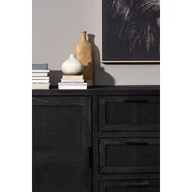 BIZZOTTO Sideboard Weston 150 x 90 x 40 cm Schwarz
