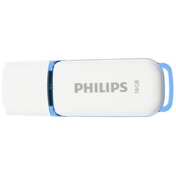 Philips USB-Stick Snow 16GB USB 2 USB-Stick blau