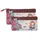 Forever Ninette Swing-Set von Zwei Kosmetiktaschen, Mehrfarbig