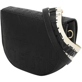 Valentino Pansy Umhängetasche Kunstleder Black