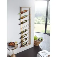 FineBuy Weinregal Weinregal FB41453 Metall Gold 8 Fl.)