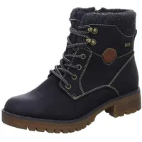 Tom Tailor Damen 4290100023 Mode-Stiefel, Black, 39
