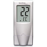 Technoline Fensterthermometer WS 7024 mit Temperaturanzeige , Silber, 3,8 x 1,5 x 8,9 cm